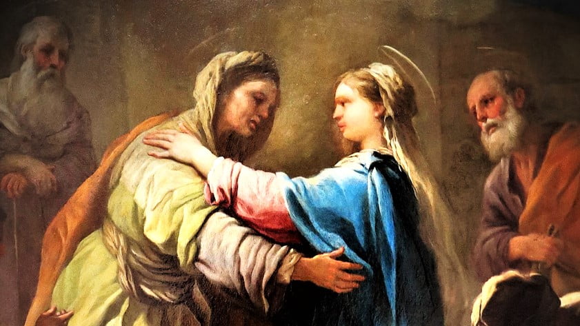 CHRISTMAS NOVENA DAY 5. Dec. 21: The Visitation of the Blessed Virgin Mary (St. Ambrose) AV summary (1:18s) & text. 2