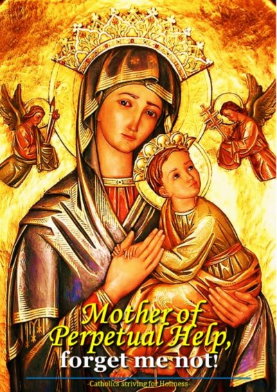 DAY 2 OF THE NOVENA TO OUR MOTHER OF PERPETUAL HELP 2