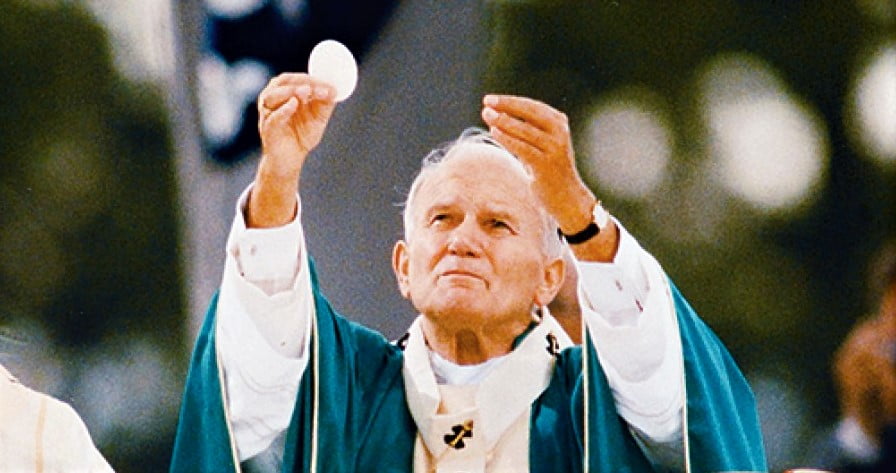 ST. JOHN PAUL II QUOTES ON THE HOLY EUCHARIST. 3