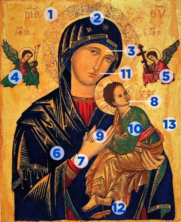 MOTHER OF PERPETUAL HELP ICON: HOW TO INTERPRET 2