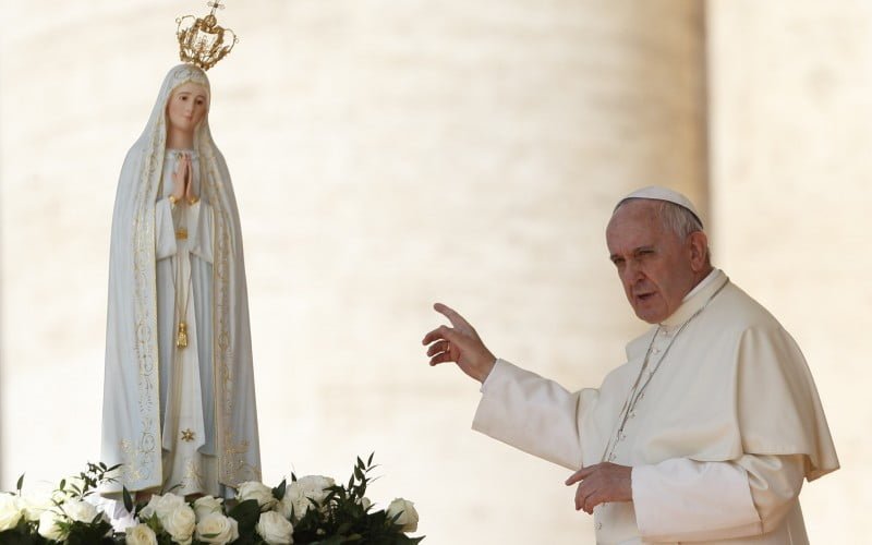 POPE FRANCIS IN FATIMA: "IF WE WANT TO BE CHRISTIAN, WE MUST BE MARIAN." 4