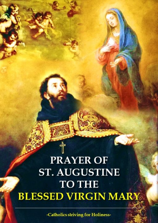 PRAYER OF ST. AUGUSTINE TO THE BLESSED VIRGIN MARY 3