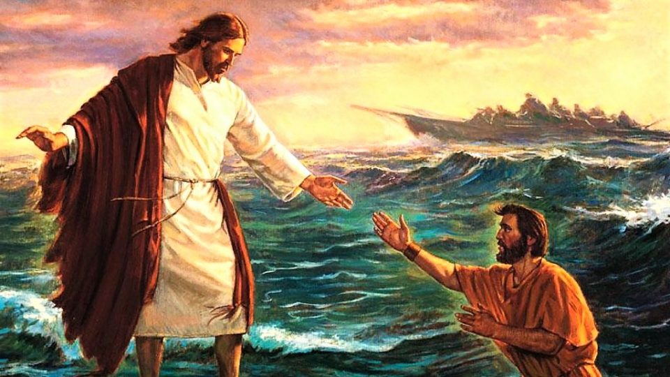 19th SUNDAY IN ORDINARY TIME YEAR A MASS, GOSPEL AND COMMENTARY: JESUS WALKS ON THE WATER (Mt 14:22–36). 2