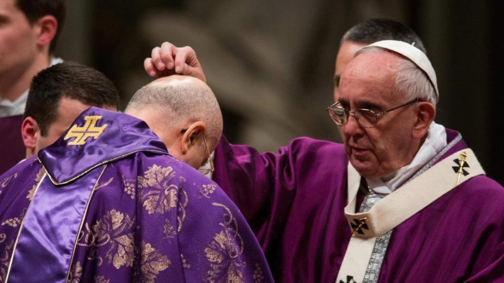 POPE FRANCIS ON ASH WEDNESDAY