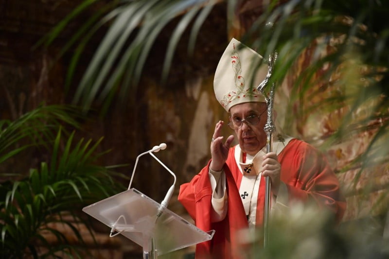 POPE FRANCIS PALM SUNDAY B 2021 HOMILY