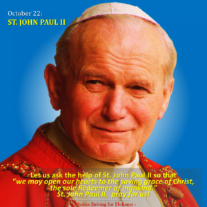Oct. 22 St. John Paul II 4