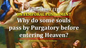 why do souls go to purgatory 2