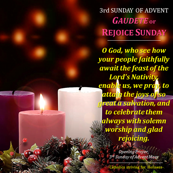 3rd sunday of advent year a