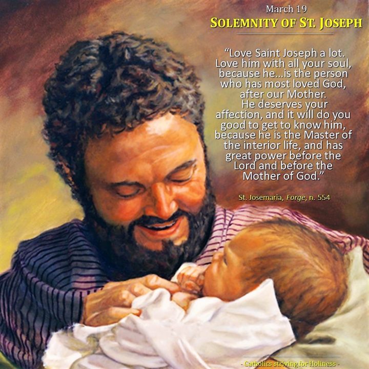 REFLECTION HOMILY ON THE SOLEMNITY OF ST. JOSEPH