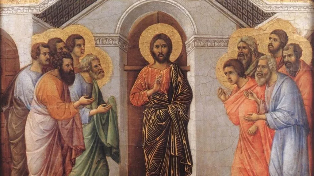 HOMILY FOR THE 2ND SUNDAY OF EASTER YEAR B. CHRIST GIVES HIS MISSION AND POWER TO THE APOSTLES. 32 homily 2nd sunday of easter year b