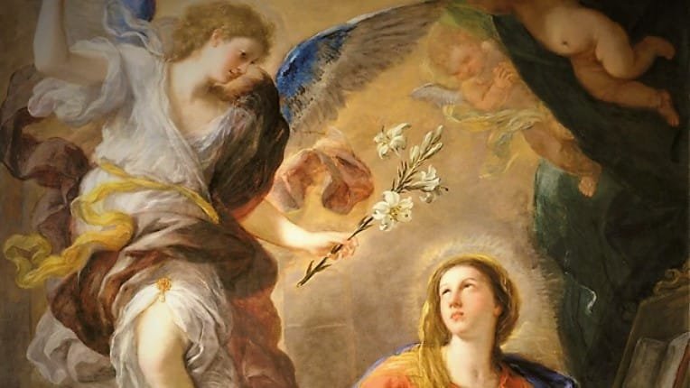 CHRISTMAS NOVENA 4. Dec. 20: The whole world awaits Mary’s reply (St. Bernard) AV Summary (0:55s) & text. 2