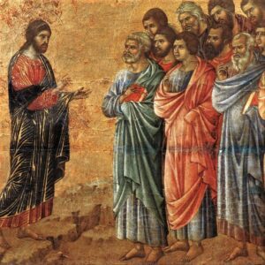 Christ on Galilee_Siena, Duomo_1308-11 4
