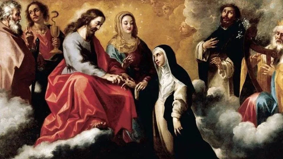 April 29: ST. CATHERINE OF SIENA, Virgin and Doctor of the Church. Short bio vid + Beautiful Divine office 2nd reading 4 CATHERINE OF SIENA