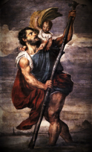 St. Christopher (by Titian) 4