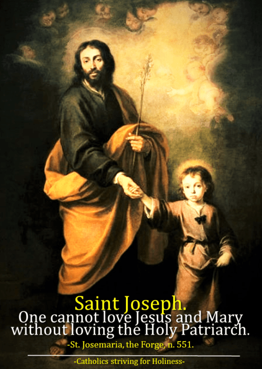 PRAYER TO ST. JOSEPH BEFORE AND AFTER MASS. 19