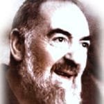 padre pio prayer card