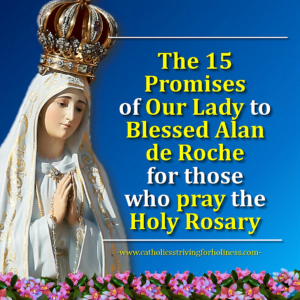 HOLY ROSARY. 15 PROMISES 4