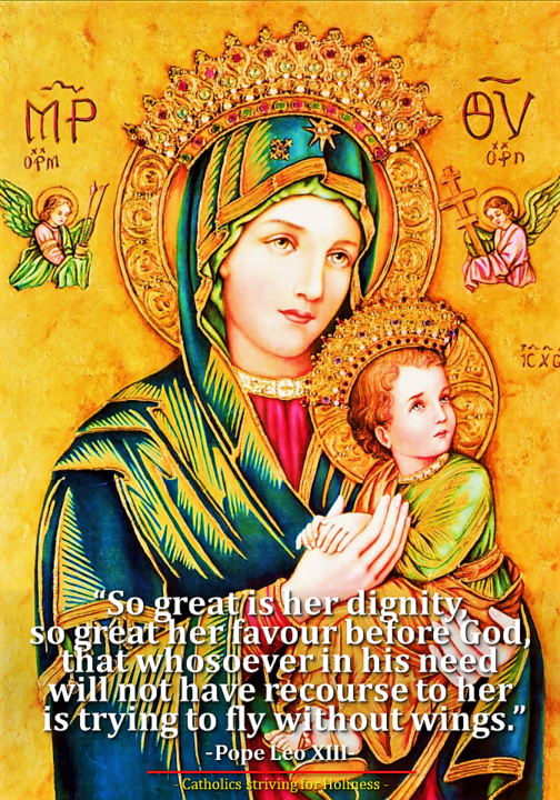 MOTHER OF PERPETUAL HELP, PRAY FOR US, WE LOVE YOU! 7