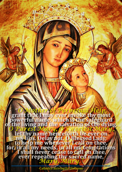 PRAYER TO OUR MOTHER OF PERPETUAL HELP 3