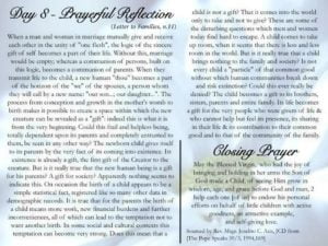 Day 8 Prayerful Reflection 4
