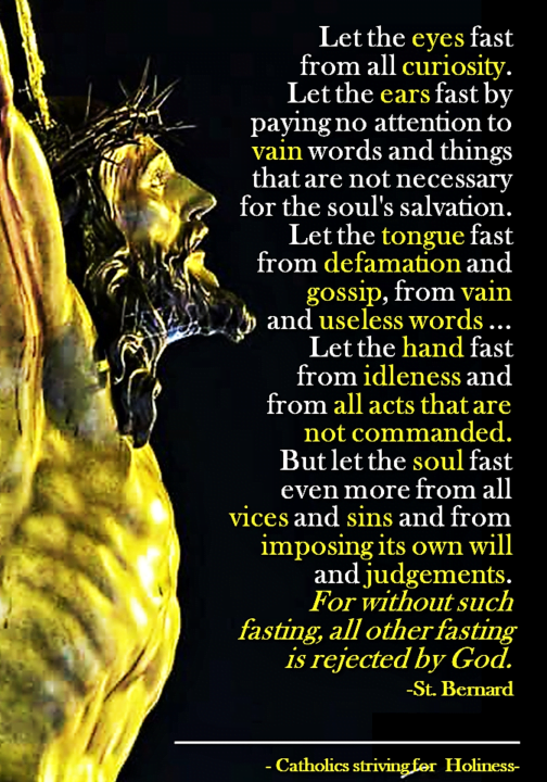 ST. BERNARD ON THE DIFFERENT WAYS OF FASTING. 3