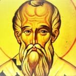 Feb. 23: ST. POLYCARP, BISHOP AND MARTYR. Short bio and martyrdom account. 25 St. Polycarp