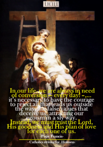 Lent, a time of conversion and struggle agaisnt evil 4
