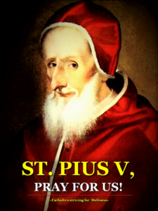 April 30 -St. Pius V 4