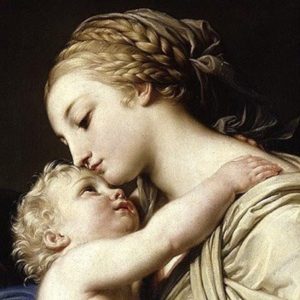 Madonna and the child. Pompeo Battoni 4