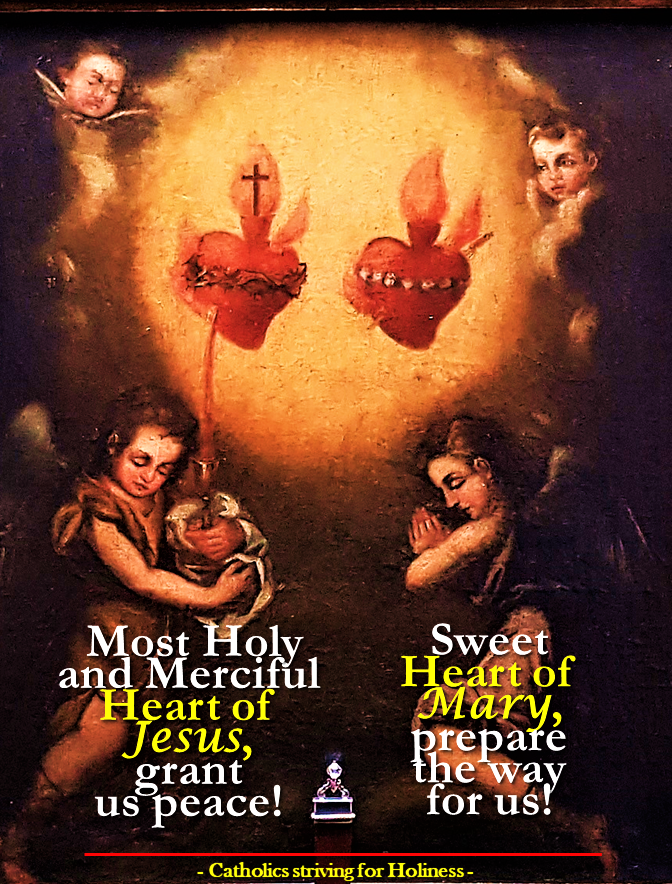 PRAYER TO THE SACRED HEART OF JESUS AND THE IMMACULATE HEART OF MARY. 3