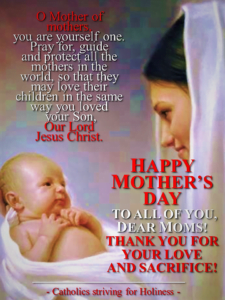 Happy Mother's day. Prayer for Mother's day. 4