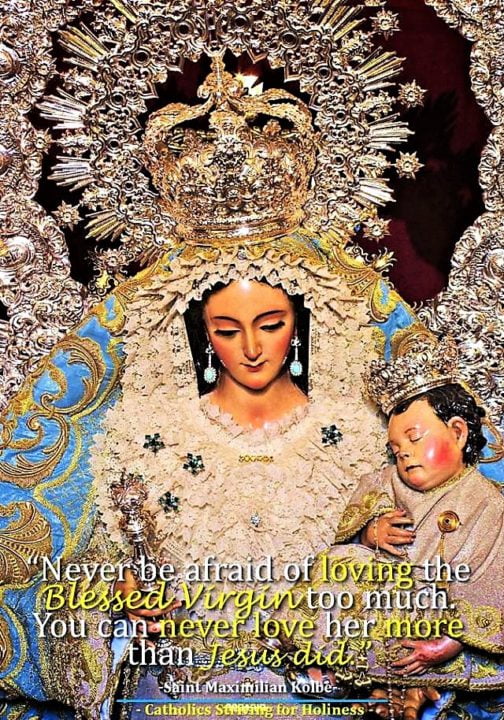 DON'T BE AFRAID TO LOVE MARY, MOTHER OF OUR LORD AND OUR MOTHER. 2