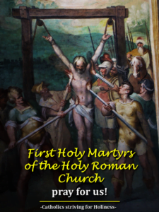 June 30 - First Martyrs of the Holy Roman Church 4