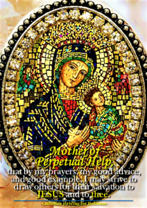 Novena to Mother of perpetual Help 7 4
