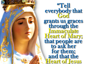 St Jacinta on Immaculate Heart 43 4