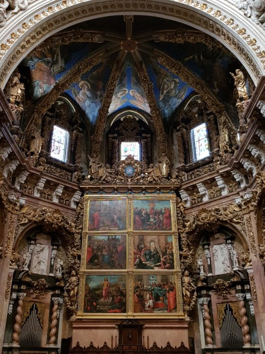 INTERIOR OF ST. MARY'S CATHEDRAL (VALENCIA, SPAIN). 1