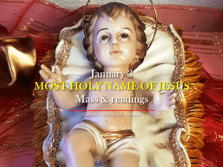 HOLY NAME OF JESUS