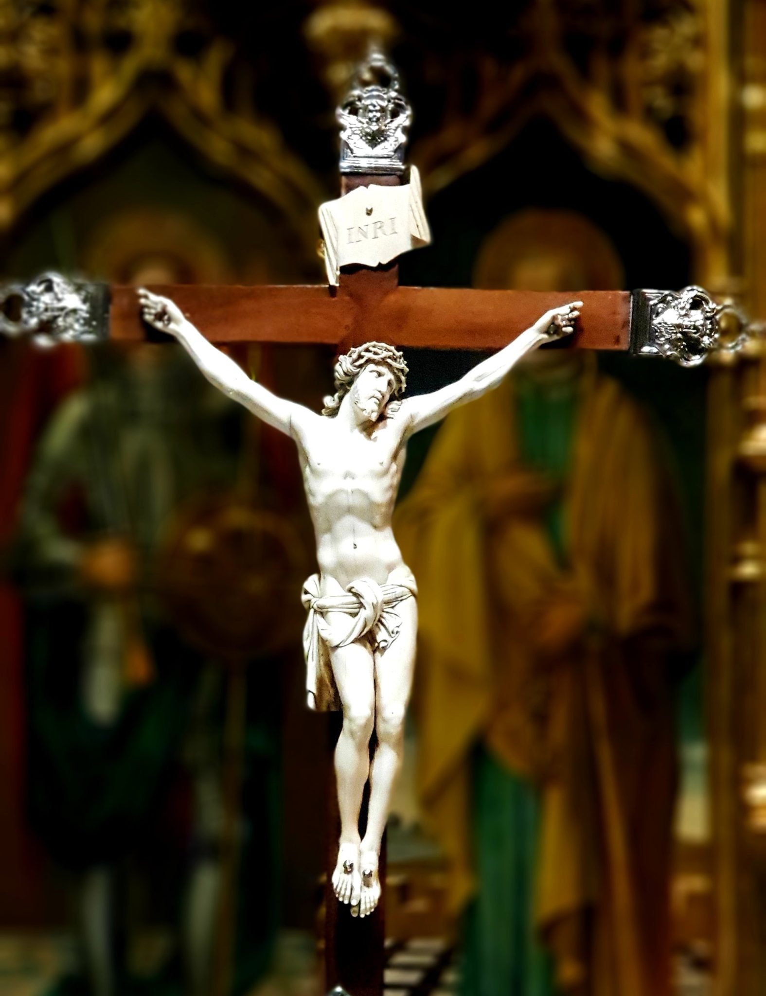 Ivory crucifix, 