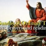 6th Sunday in Ordinary Time Year A Mass prayers and readings. 10 6th sunday in ordinary time year a