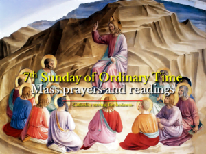 7th Sunday Ordinary Time Mass prayers and readings