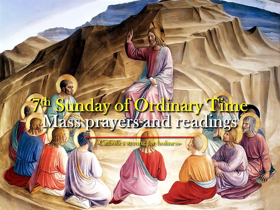 7th sunday in ordinary time year c mass prayers and readings