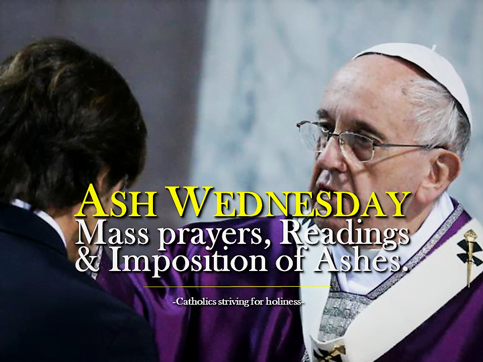 Rite of imposition of ashes