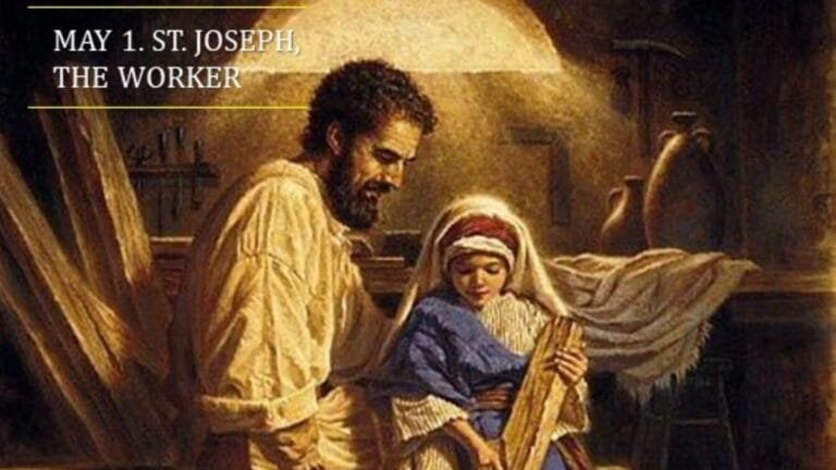 st. joseph the worker may 1
