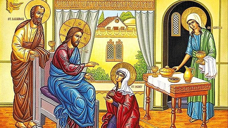 ST. AUGUSTINE ON ST. MARTHA (July 29): Blessed are they who receive Christ in their homes. 1