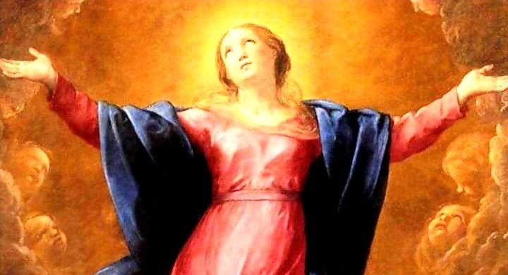 August 15: SOLEMNITY OF THE ASSUMPTION OF VIRGIN MARY. Your body is holy and glorious. 17