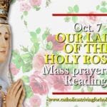 Rosary Mass readings