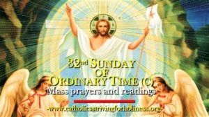 32nd Sunday in Ordinary Time Year C
