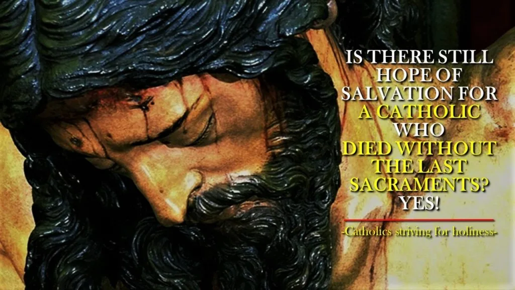 died without the last sacraments