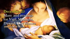Christmas eve and day mass prayers and readings 4