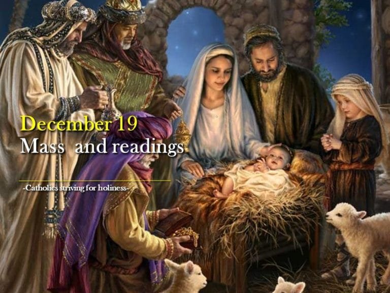 december 19 mass prayers readings